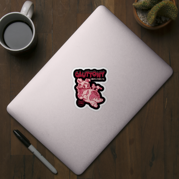 The Gluttony Pig by Pixeldsigns